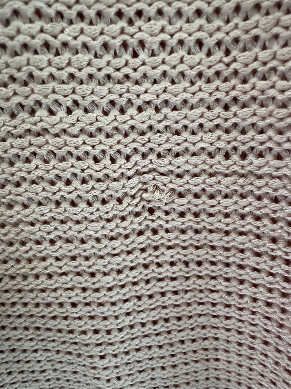 Ruby Rd. Blush Knit Ruffle Open Cardigan - Picture 7 of 10